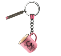Sleutelhanger Souvenir - Mok Amsterdam Fiets Roze