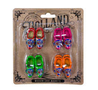 Klomp Magneten Dubbel Set - 4 Stuks - Souvenir Gift