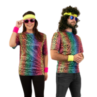 T-shirt - Neon Panter - Kleurrijk  T-shirt - Neon Panter - Kleurrijk