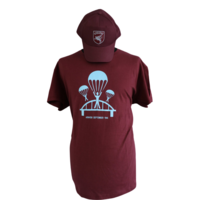 Airborne - T-shirt Parachute Brug Arnhem - Volwassenen