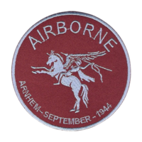 Airborne - Pegasus Patch Rond - 9 cm