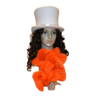 Happy Sjaal - Oranje - Pluche