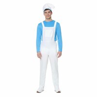 Smurf Kostuum Blauw-Wit - Grote Smurf - Heren Smurf Kostuum Blauw-Wit - Grote Smurf - Heren