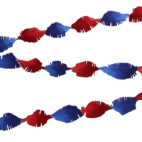 Crêpe Slinger Papier - Rood-Wit-Blauw - 24 Meter - Brandvertragend Crêpe Slinger Papier - Rood-Wit-Blauw - 24 Meter - Brandvertragend