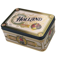 Speculaas Blik Holland - Vintage - Inclusief Speculaas
