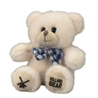 Knuffel Pluche Beer Holland - Wit - 14 cm