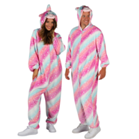Onesie Dierenkostuum - Eenhoorn Pluche - Volwassenen Onesie Dierenkostuum - Eenhoorn Pluche - Volwassenen