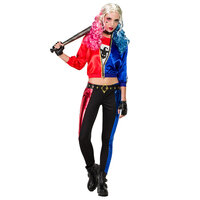 Jester Fatale Kostuum - Bekende Personage - Dames Jester Fatale Kostuum - Bekende Personage - Dames
