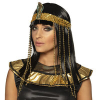 Dames Pruik Egyptische Koningin Dames Pruik Egyptische Koningin