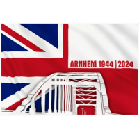 Airborne - Vlag 80 Jaar Editie - 100 x 150 cm