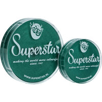 Superstar Schmink - Aqua Facepaint - Pauw Groen Glans - 341 - 16 gram Superstar Schmink - Aqua Facepaint - Pauw Groen Glans - 341 - 16 gram