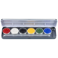 Superstar Waterschmink Palet - Bright - 6 kleuren