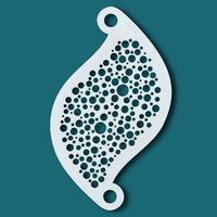 Schmink Sjabloon - Face en Body Painting - Bubble