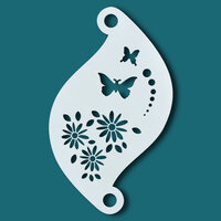 Schmink Sjabloon - Face en Body Painting - Flower Power