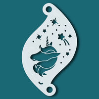 Schmink Sjabloon - Face en Body Painting - Starlight Eenhoorn