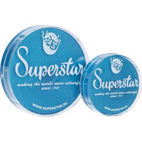 Superstar Schmink - Aqua Facepaint - Ziva Lichtblauw Glans - 220 - 16 gram