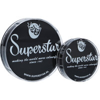 Superstar schmink - Aqua Facepaint - Diep Zwart - 163 - 16 gram