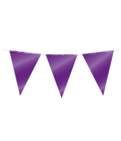 Vlaggenlijn Folie Paars - 10 meter