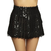 Rokje Pailletten - Showgirl - Glitter and Glamour - Zwart