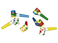 Roltongen Assorti Kleuren - 6 stuks