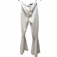 Tweedekans - Nieuw - Witte Flared Broek Dames - Maat 36