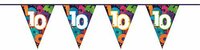 Vlaggenlijn Cijfers 10 jaar - 10 meter