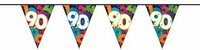 Vlaggenlijn Cijfers 90 jaar - 10 meter