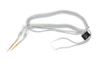 Erekoord Met Pinnen Zilver