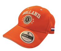 Pet Oranje met Rond Logo Holland Pet Oranje met Rond Logo Holland