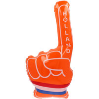 Opblaasbare Hand Oranje - EK Voetbal Holland Opblaasbare Hand Oranje - EK Voetbal Holland