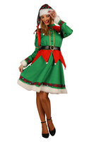 Kerstelf Dame Jurk Twinkle