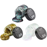 Superstar Glittergel Set - Goud - Parelmoer - Multi Superstar Glittergel Set - Goud - Parelmoer - Multi