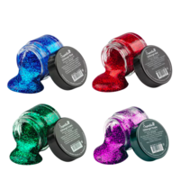 Superstar Glittergel Set - Blauw - Rood - Groen - Paars Superstar Glittergel Set - Blauw - Rood - Groen - Paars