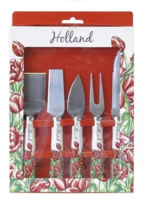 Souvenir Set - Kaasmessen Tulpen - Rood
