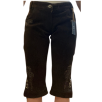 Tweedekans - nieuw - Dames lederhosen bruin - Maat 42