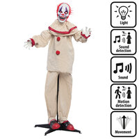 Enge Killer Clown - Halloween Decoratie - 153 cm