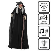 Boze Heks Endora - Halloween Decoratie - 170 cm