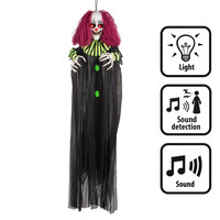Terror Clown - Halloween Hangdecoratie - 130 cm