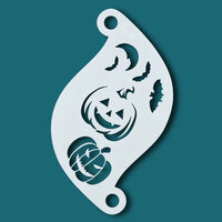 Schmink Sjabloon - Face en Body Painting - Spooky Pumpkins