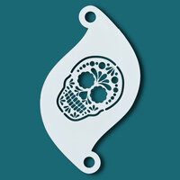 Schmink Sjabloon - Face en Body Painting - Schedel