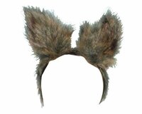Weerwolf Oren - Diadeem Harige Oren Weerwolf Oren - Diadeem Harige Oren