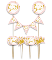 Geboorte Meisje - Taart Decoratie It's A Girl