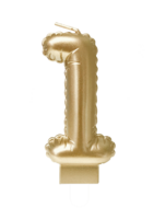 Cijferkaars - Goud - 1 Cijferkaars - Goud - 1