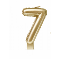 Cijferkaars - Goud - 7 Cijferkaars - Goud - 7