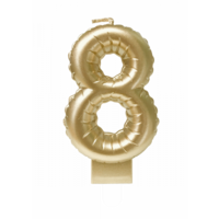 Cijferkaars - Goud - 8 Cijferkaars - Goud - 8