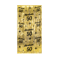 Deurgordijn Classy - Abraham 50 - Zwart-Goud Deurgordijn Classy - Abraham 50 - Zwart-Goud