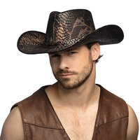 Cowboyhoed Cobra Slangenprint - Volwassenen Cowboyhoed Cobra Slangenprint - Volwassenen