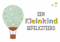 Wenskaart Daisy - Kleinkind Gefeliciteerd - met Envelop