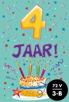 Verjaardagskaart - That Funny Age - 4 jaar - met Envelop