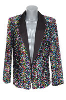 Pailletten Colbert Multicolor - Glitter en Glamour - Heren Pailletten Colbert Multicolor - Glitter en Glamour - Heren